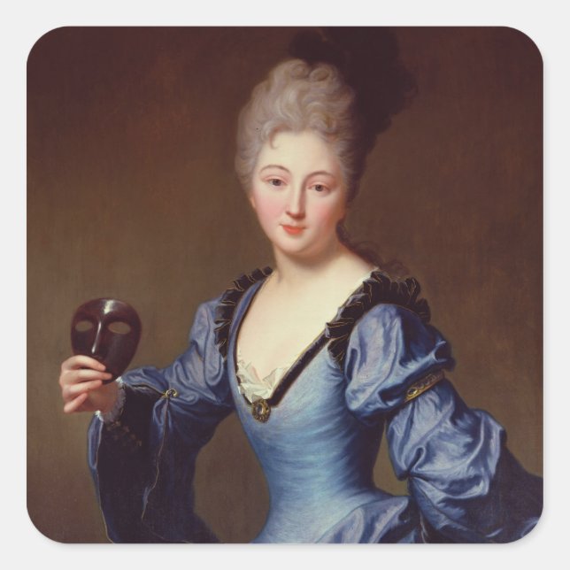 Adesivo Quadrado La Comtesse de Bersac (Frente)