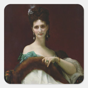 Adesivo Quadrado La Comtesse de Keller, 1873