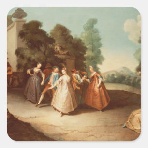 Adesivo Quadrado La Danse