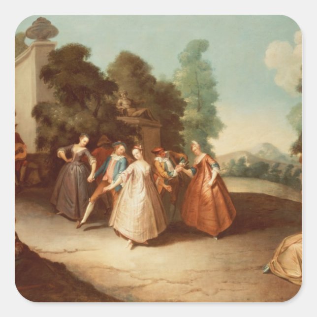 Adesivo Quadrado La Danse (Frente)