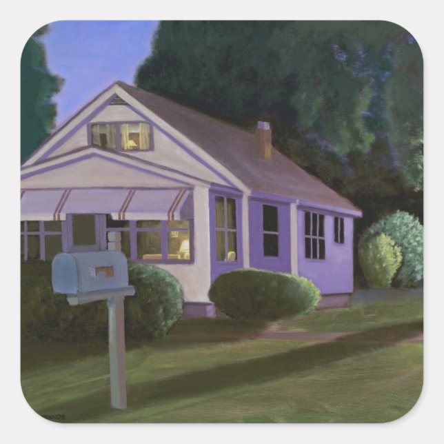 Adesivo Quadrado Lá em baixo 2006 (Frente)