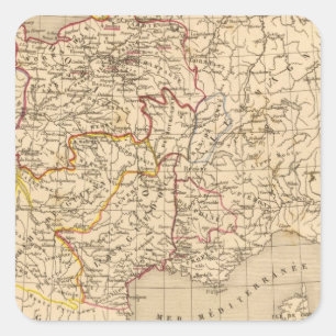 Adesivo Quadrado La France 1328 a 1350