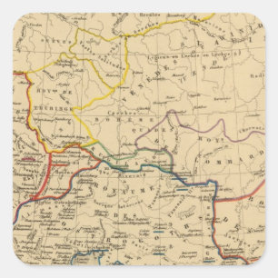 Adesivo Quadrado La Germanie a la fin du 5e siecle