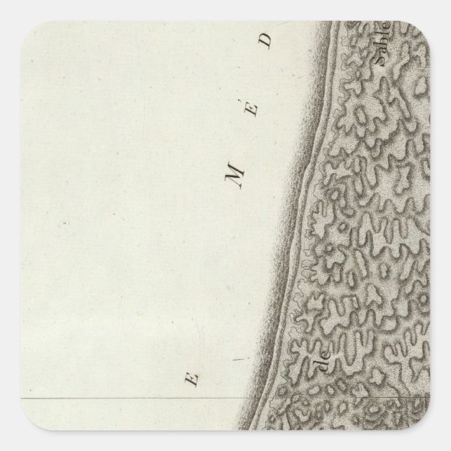 Adesivo Quadrado La Teste de Buch (Frente)