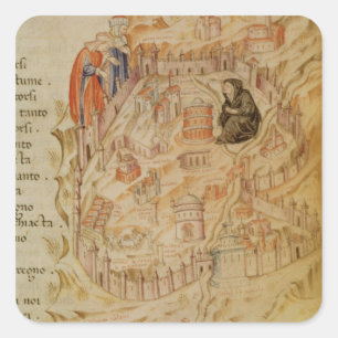 Adesivo Quadrado La Veuve de Roma