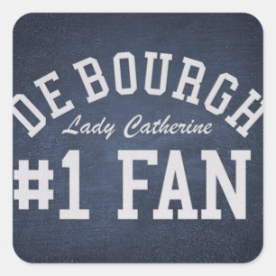 Adesivo Quadrado Lady Catherine de Bourgh #1 Fan