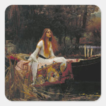 Lady Shallot por John William Waterhouse
