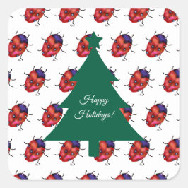 ADESIVO QUADRADO LADYBUG ART