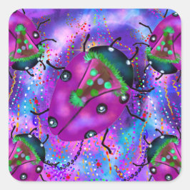 ADESIVO QUADRADO LADYBUG ART