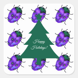 ADESIVO QUADRADO LADYBUG ART