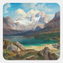 Lago Gosau Com Vista Do Dachstein Massif