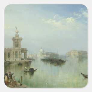 Adesivo Quadrado Lagoa Venetian