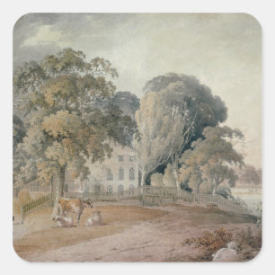 Adesivo Quadrado Lake House, Eping