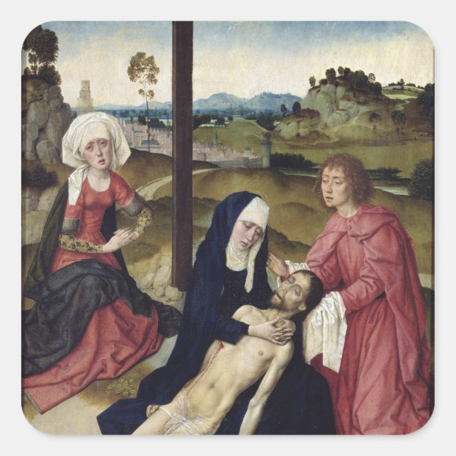 Adesivo Quadrado Lamentação, c.1455-60 (Frente)