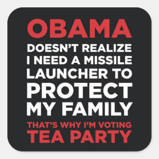 Adesivo Quadrado Lançadores de mísseis