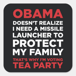 Adesivo Quadrado Lançadores de míssil