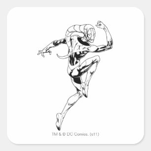 Adesivo Quadrado Lanterna Azul 3