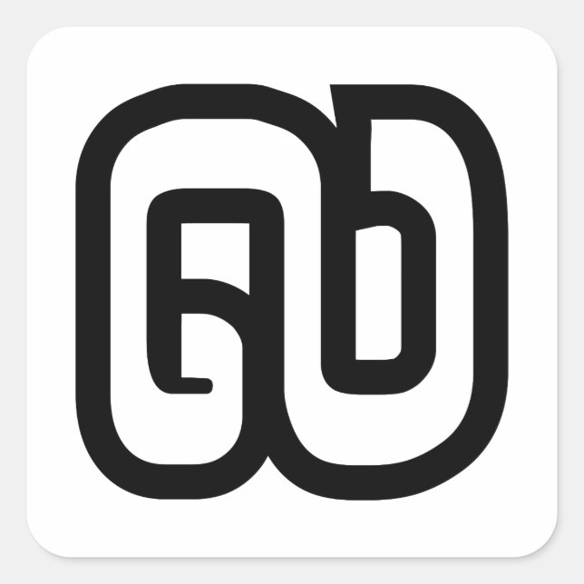 Adesivo Quadrado Laos / Laos Número Nove / 9 / ໙ (Kao/Gao) Laos (Frente)