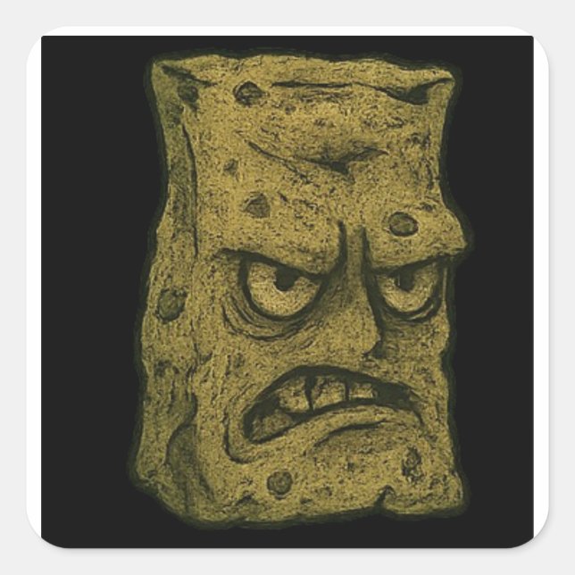 Adesivo Quadrado Lasanghetti's Funkbert (Frente)