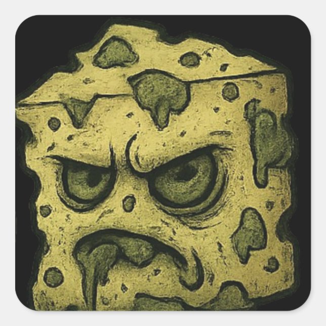 Adesivo Quadrado Lasanghetti's FunkShard (Frente)