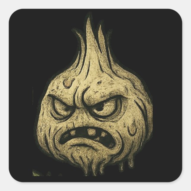 Adesivo Quadrado Lasanghetti's Lil Stank (Frente)