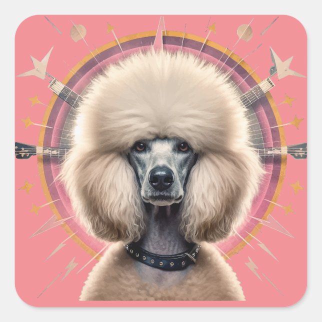 Adesivo Quadrado Latte Mug (Frente)