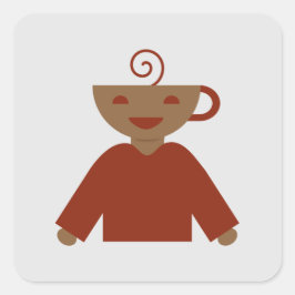 Adesivo Quadrado Latty Sticker