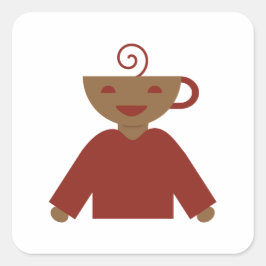 Adesivo Quadrado Latty Sticker