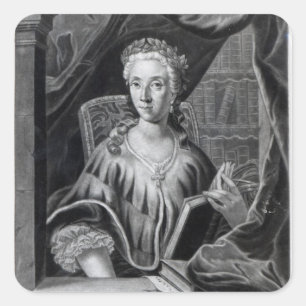 Adesivo Quadrado Laura Maria Caterina Bassi