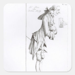 Adesivo Quadrado Laurence Sterne