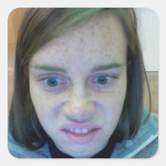 Adesivo Quadrado Laurz Face (Frente)