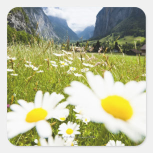 Adesivo Quadrado Lauterbrunnen, suiça