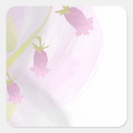 Adesivo Quadrado Lava-água rosa e Cinza