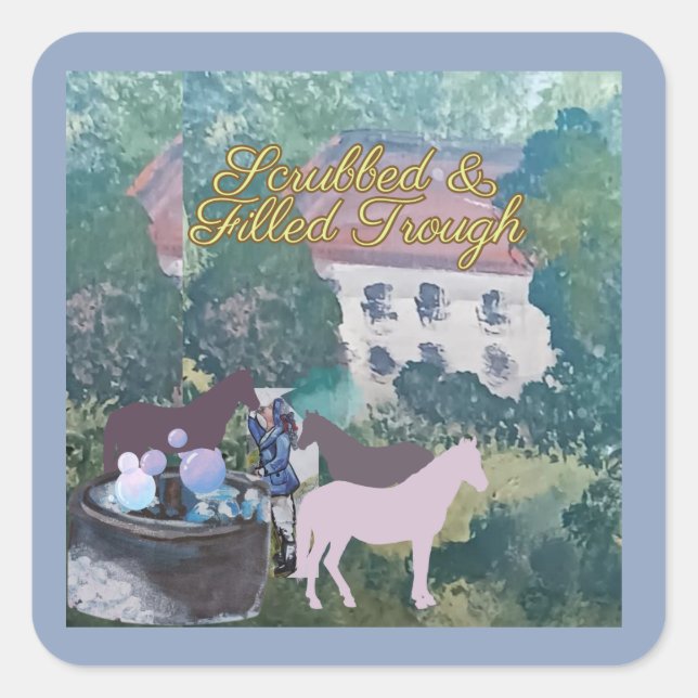 Adesivo Quadrado lavado e cheio (Frente)