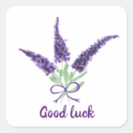 Adesivo Quadrado Lave delicada Mínima da Proveniência de Aquarela C