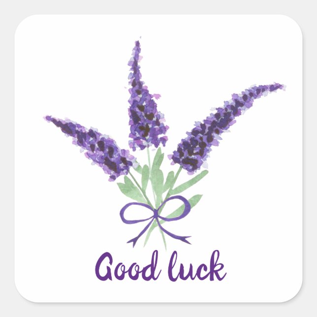 Adesivo Quadrado Lave delicada Mínima da Proveniência de Aquarela C (Frente)