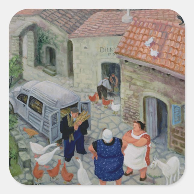 Adesivo Quadrado Le Boulanger (Frente)