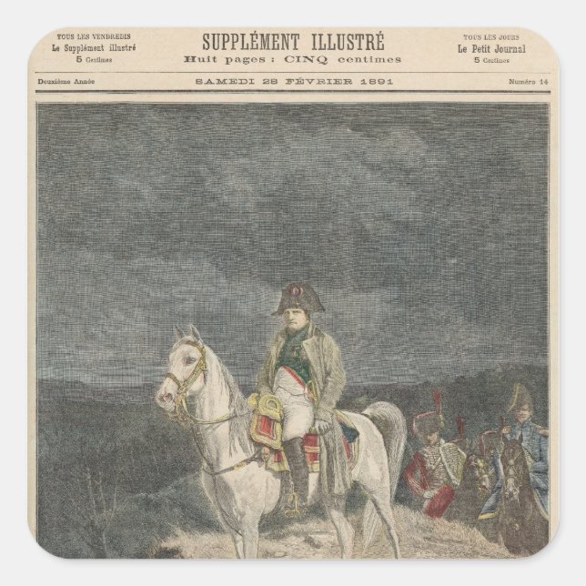 Adesivo Quadrado Le Petit Diário (Frente)