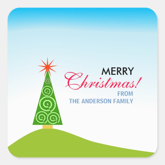 Adesivo Quadrado Le Sapin (Frente)