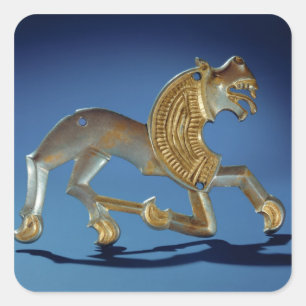 Adesivo Quadrado Leão, 6o século VII BC