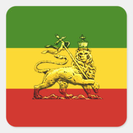 Adesivo Quadrado Leão de Judah Sicker