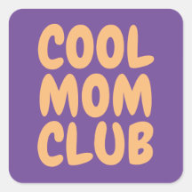 Legal Mãe Club Purple Soft Orange Typografia Moder
