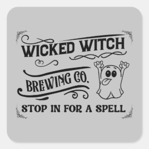 Adesivo Quadrado Legal malvada com empresa de criação