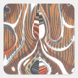 Adesivo Quadrado Legal Retro Vintage Aztec Hakuna Matata Cores
