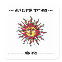 Legal símbolo de tatuagem de desenho animado Sol D