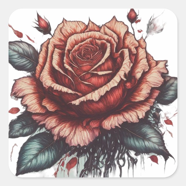 Adesivo Quadrado Legância da Natureza (Frente)