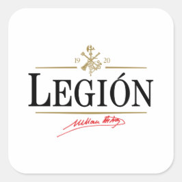 Adesivo Quadrado Legión