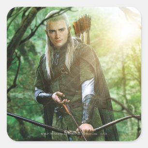 Adesivo Quadrado LEGOLAS GREENLEAF™ com arco