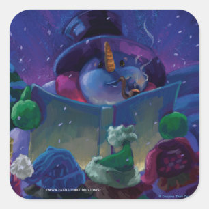 Adesivo Quadrado Leitura de Tempo Inteiro