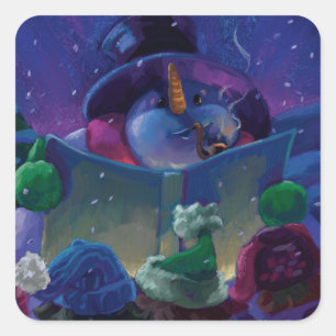 Adesivo Quadrado Leitura de Tempo Inteiro